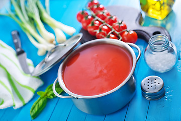 Image showing tomato soup