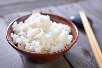 Image showing boiled rice