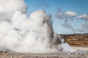 Image showing Mud Geyser