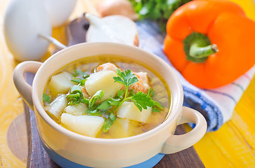 Image showing fresh soup