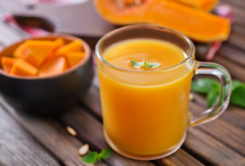 Image showing pumpkin juice