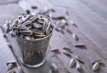 Image showing sunflower seed