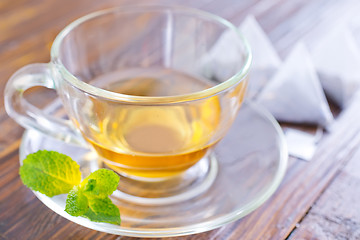 Image showing mint tea