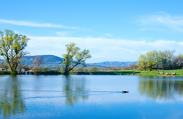 Image showing Lake in Crimea