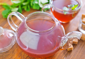 Image showing mint tea