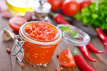 Image showing tomato sauce