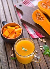 Image showing pumpkin juice