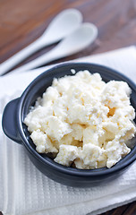 Image showing cottage cheese