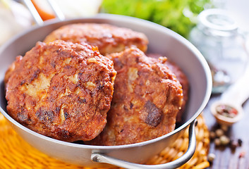 Image showing cutlets