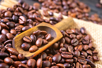 Image showing coffee beans