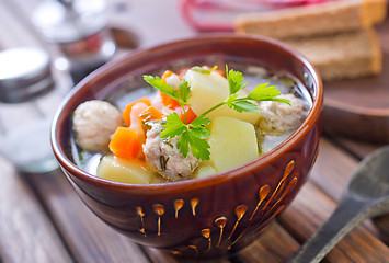 Image showing fresh soup