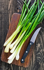 Image showing green onion