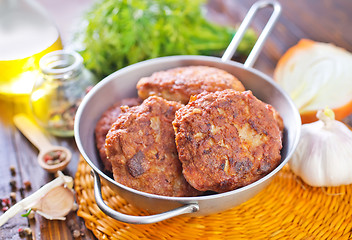 Image showing cutlets