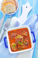 Image showing meatballs