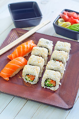 Image showing sushi