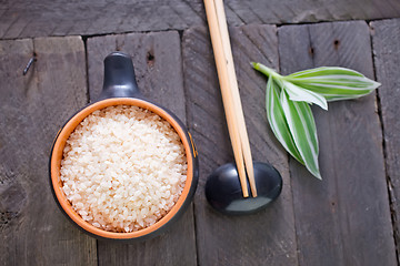 Image showing raw rice