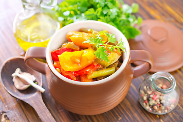 Image showing baked vegetables