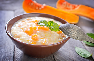 Image showing pumpkin porridge