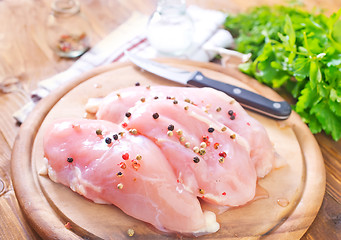 Image showing chicken fillet