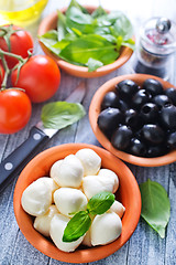 Image showing ingredients for caprese