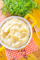 Image showing mashed potato