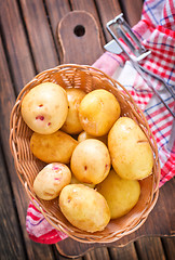 Image showing raw potato