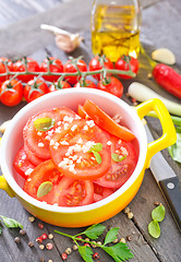 Image showing tomato salad