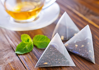 Image showing mint tea