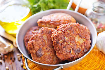 Image showing cutlets