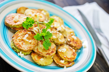 Image showing fried marrow