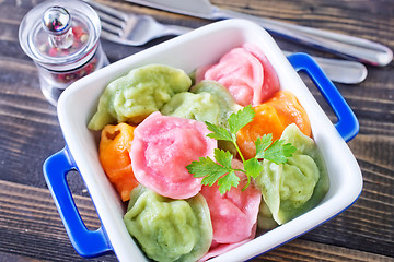 Image showing pelmeni