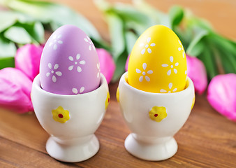 Image showing easter eggs