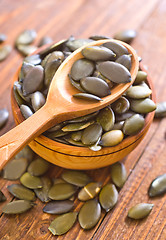 Image showing pumpkin seed