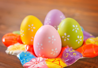 Image showing easter eggs