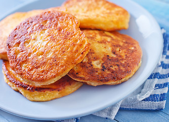Image showing pancakes cheese