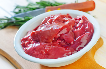 Image showing chicken liver