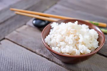 Image showing boiled rice