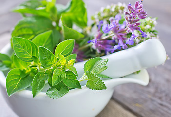 Image showing fresh herbal