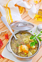 Image showing fresh soup