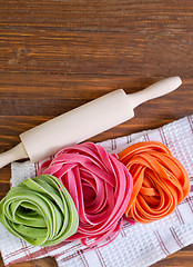 Image showing color pasta