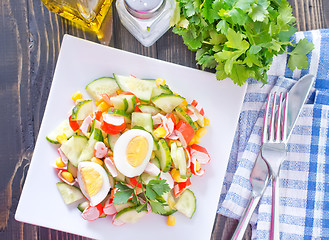 Image showing fresh salad