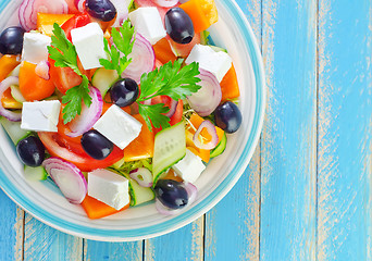 Image showing greek salad