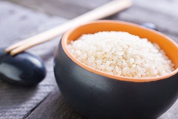 Image showing raw rice