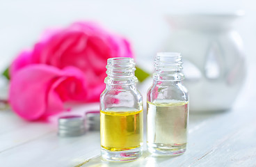 Image showing rose oil