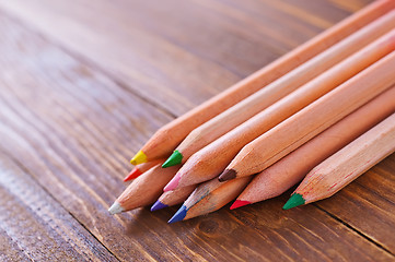 Image showing color pencils