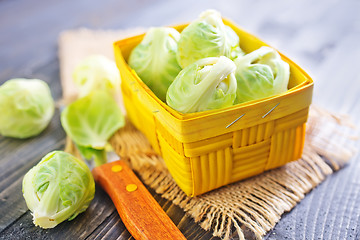 Image showing brussel sprouts