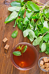 Image showing mint tea