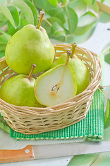 Image showing fresh pears