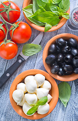 Image showing ingredients for caprese