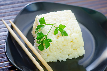 Image showing boiled rice